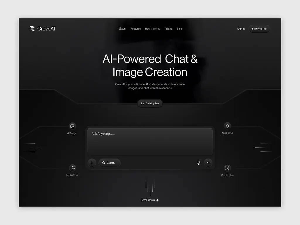 Anox AI - Creative Assistant Mobile App Design Image 6