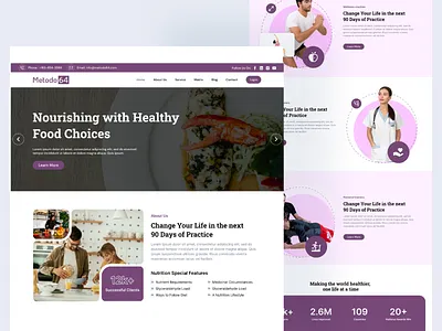 Método 64 (Healthy Lifestyle Platform) branding design graphic design logo ui ux