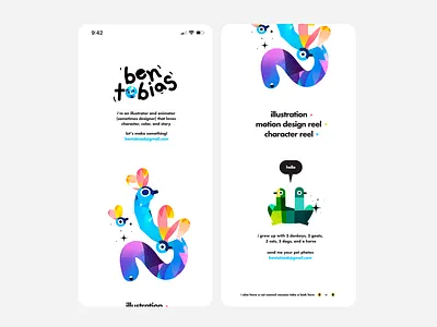 new website! illustration portfolio website