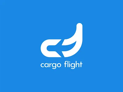 Cargo Flight Logo brand identity branding cargo clean logo design flight flight logo graphic design logo logo design logo designer logo maker logos minimal logo modern logo simple logo