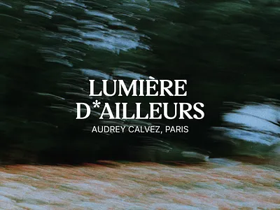 Lumière d'Ailleurs . Branding brand creation brand identity branding design graphic design illustration logo logo design ui vector