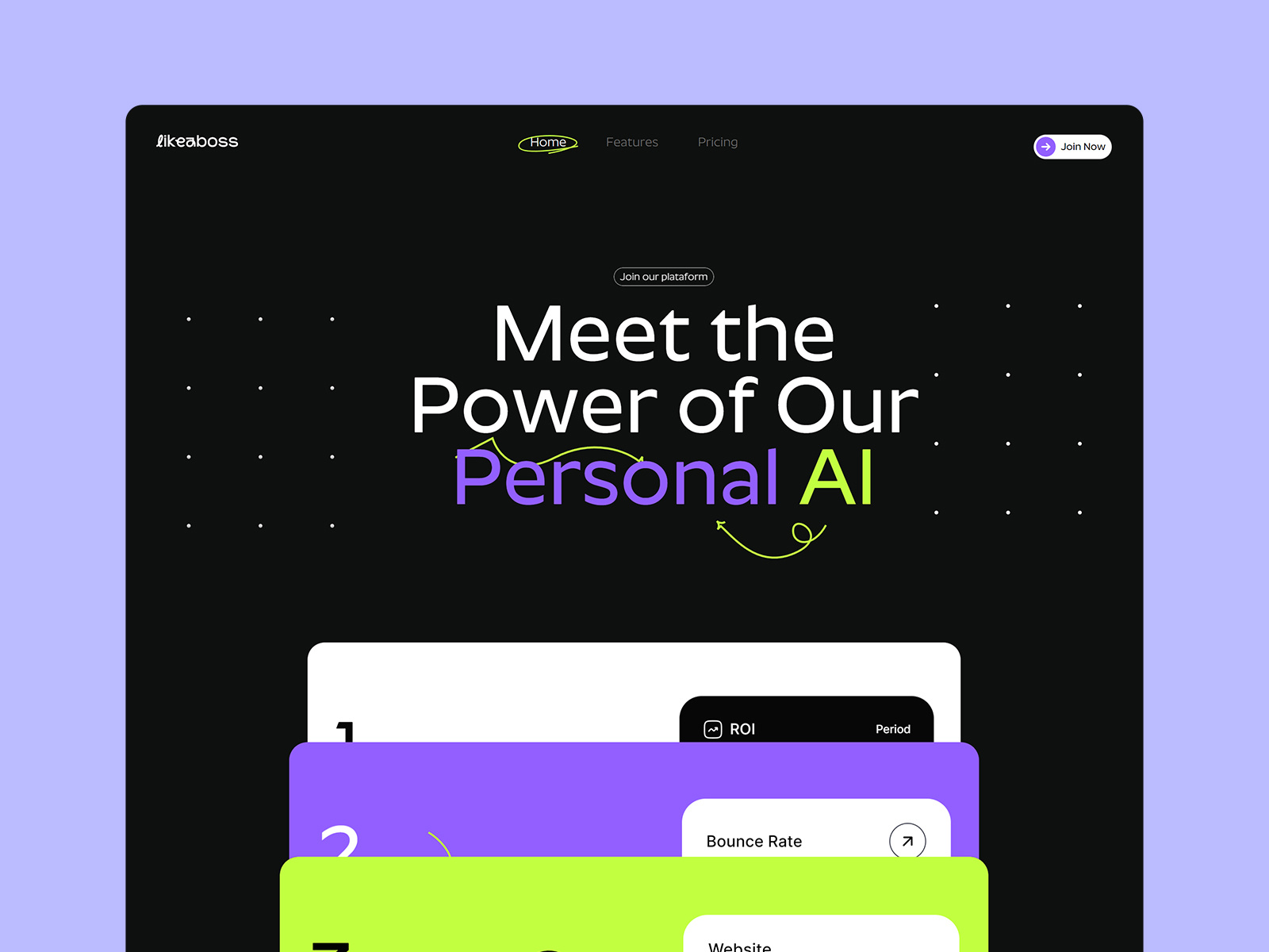 Example of Website + Framer Development