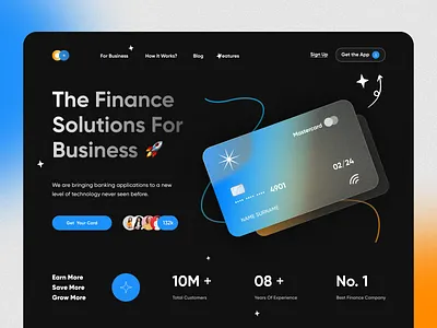 Bank service - Web design bank banking finance fintech wallet web web design webdesign website website design
