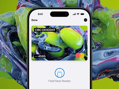 CIBC credit card explorations banking bold branding clean fintech ios mobille app product design style wallet
