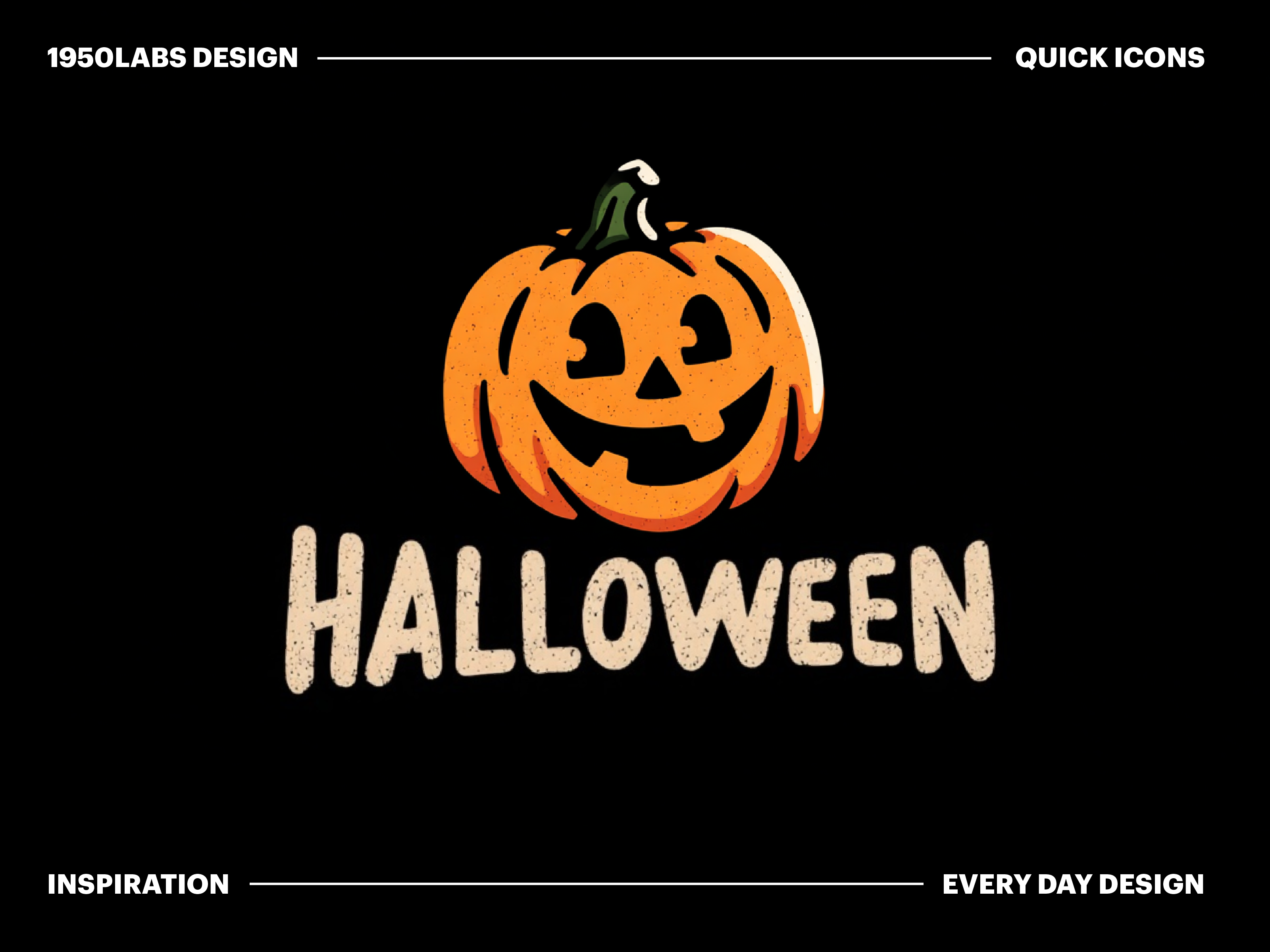 Example of Halloween Pumpkin Quick Sketch