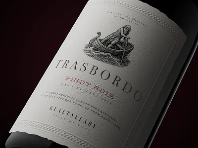 Trasbordo Wine branding graphic design identity illustration label packaging typography wine