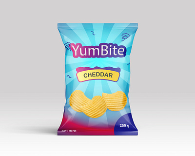 YumBite Chips branding graphic design logo motion graphics ui