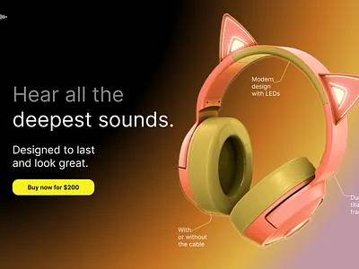 Landing Page #1 branding graphic design ui