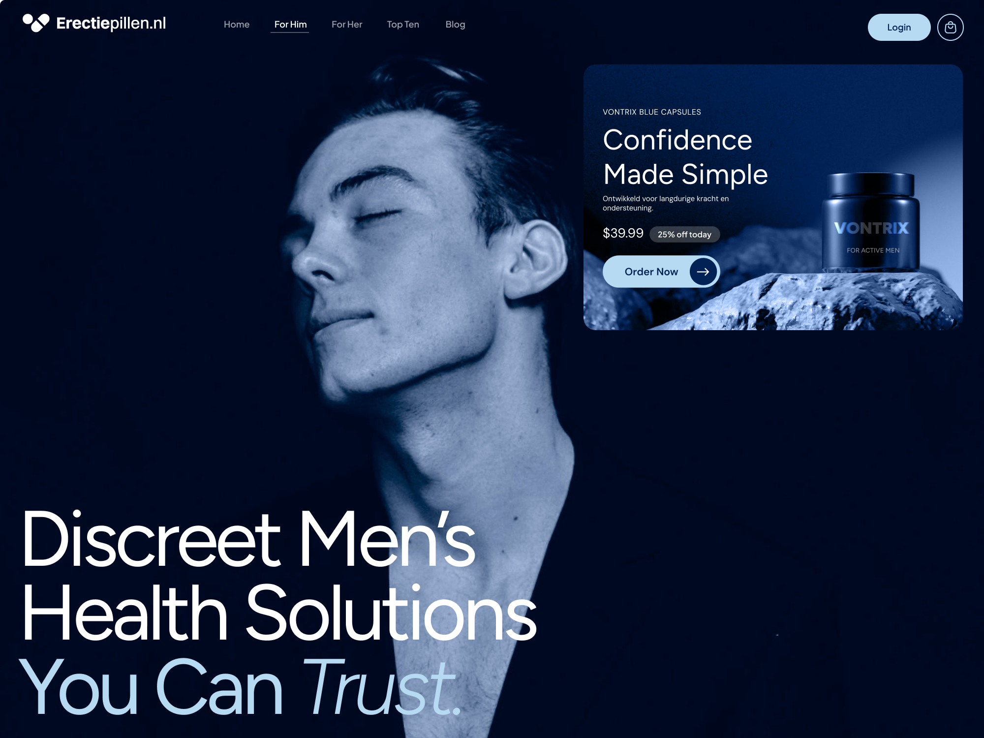 Example of Landing Page Design