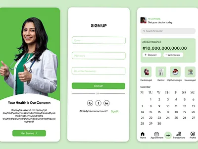 MEDICAL APP app design is healthcare app healthtech medical app mobile app product design ui design ux design