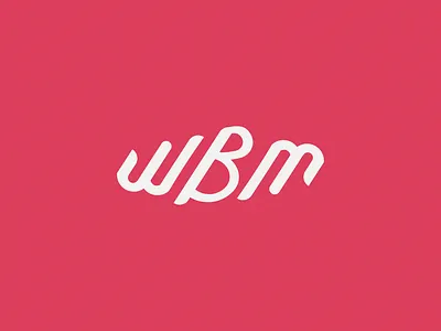 WBM logo branding graphic design logo