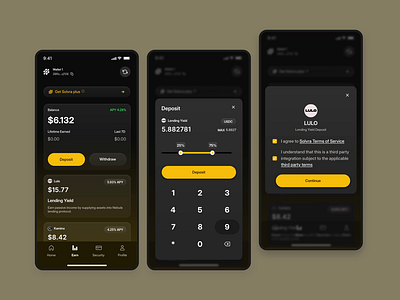 Solvra - Crypto App Design animation business clean crypto crypto app currency design finance financial graphic design investment mobile modern motion graphics technology ui uidesign ux uxdesign