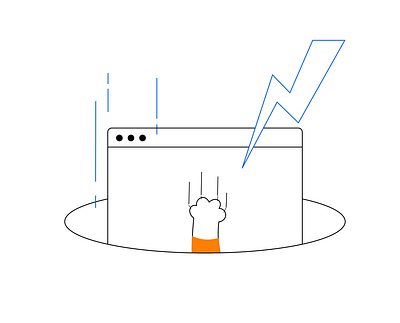 404 Page 404 cat illustration ui