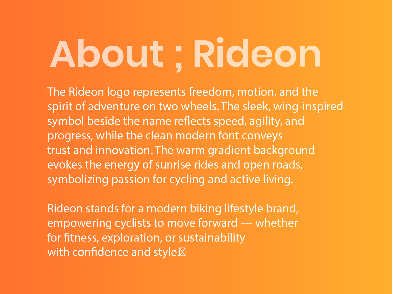 Example of Logo Design Regional/End Visual Identity