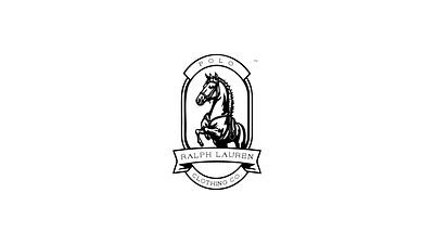 Ralph Lauren Rebrand - [Unofficial] branding graphic design horse logo ralph lauren redesign