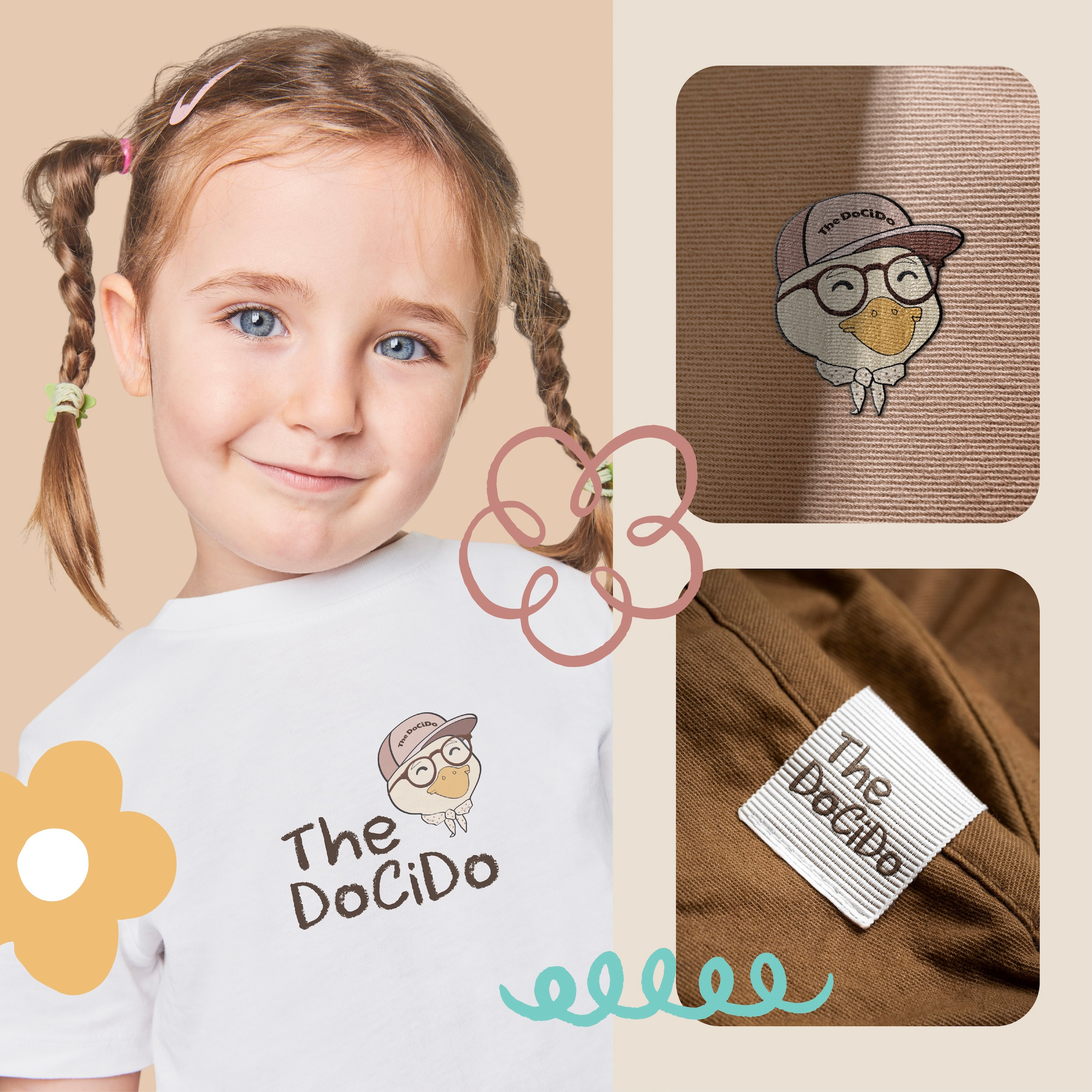 THE DOCIDO BRAND IDENTITY branding design graphic design illustration logo logo design