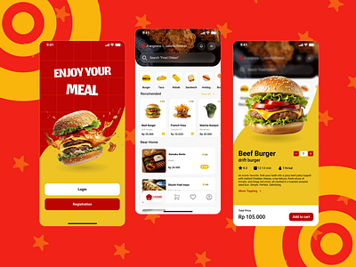 FOORDER - UI Design app design ui