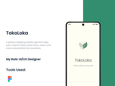 TokoLoka - UX Case Study appdesign clean ui dribbble dribbbleshots e commerce app googleuxdesign grocery app mobile mobiledesign ui uiux user experience ux ux case study
