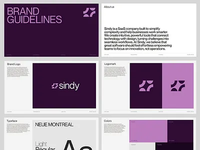 Sindy - SaaS, AI, Technology, Fintech, Modern Logo Design ai app icon brand book brand guide brand guideliens brand identity branding business logo branding company logo branding design fintech saas technology yech