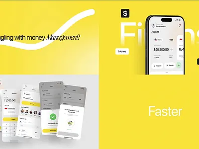 Finans App Explainer animation branding moiton motion graphics saas saas explainer saas video showreel ui ui animation ui motion