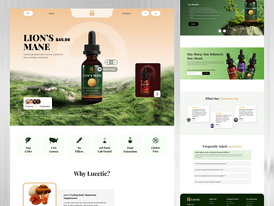 Ecommerce landing page design clean design ecommerce figma homepage landing page landing page design product design shop ui design user interface web design website