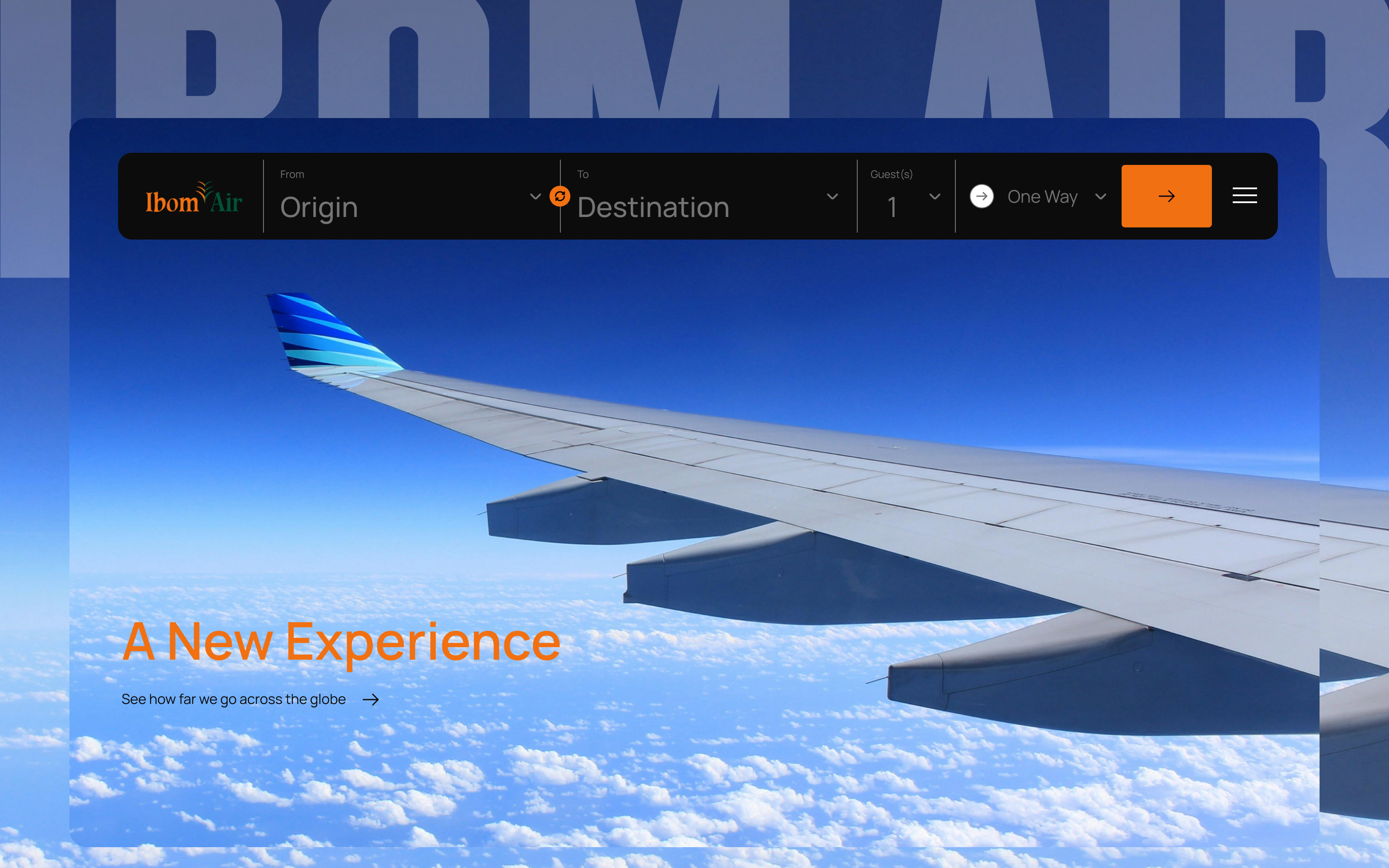 Redesigning Ibom Air - A New Flight Experience✈️ booking dashboard designs experience flight ibom air landing page product design ui ui design user experience ux ux design