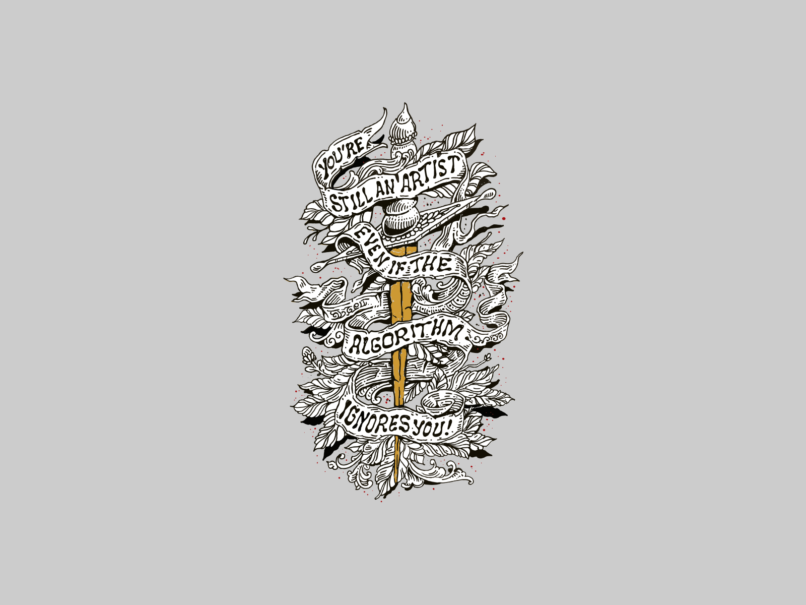 Example of Custom Lettering Like Example 