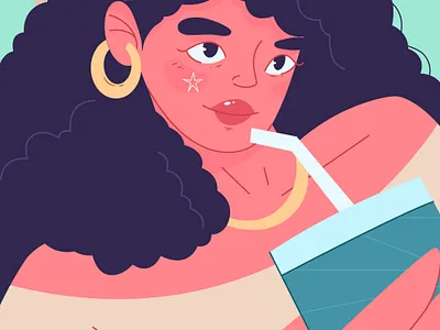 A quiet moment wrapped in soft hues calm characterdesign chillmood digitalart digitalillustration emotionalart flatdesign flatillustration illustration minimalstyle modernfemininity modernillustration portraitillustration quietmoment relaxvibes serenity vectorart visualstorytelling