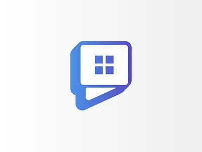 Home Message Logo Design ai asisstance ai chat ai logo brand branding chat home chat logo design home logo home message home rent icon logo logo design logomark message logo real estate virtual assistance