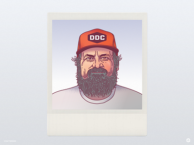 Aaron Draplin art artwork design digital illustration graphic design illustration portrait