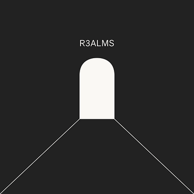 R3ALMS branding design electronic graphic design identity illustration minimal music