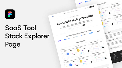 Saask — SaaS Stack Explorer UI b2b cleanui designinspiration designsystem figma figmadesign fintechdesign landingpagedesign productdesign saas saasdesign startupdesign ui uidesign uxdesign uxportfolio uxui webapp webdesign websitedesign