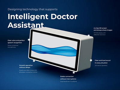 Smart Hardware for Healthcare 👩🏻‍⚕️🩺💊 ai assistant clinical workflow data privacy digital health future of healthcare healthcare design human centered design iot device medical device medtech product design smart hardware ui design ux healthcare voice interface