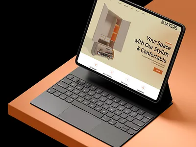 Layer – Sweet & Stylish Carpentary Website branding business clean closets comfortable company design ecommerce ui furniture website furniturestore interior design landing page layers logo modern stylish uiux webflow