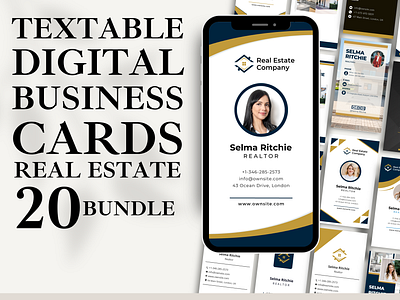 Business Cards Canva Templates business business cards canva real estate realtor templates