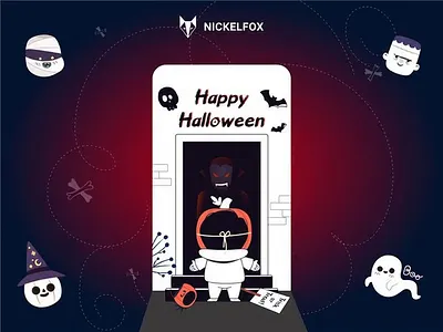👻 Halloween 2025 android animation app branding design graphic design halloween illustration ios iphone landing page logo motion graphics ui ux website