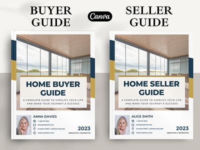 Buyer & Seller Guide Realtor Templates buyer guide real estate realtor seller guide templates