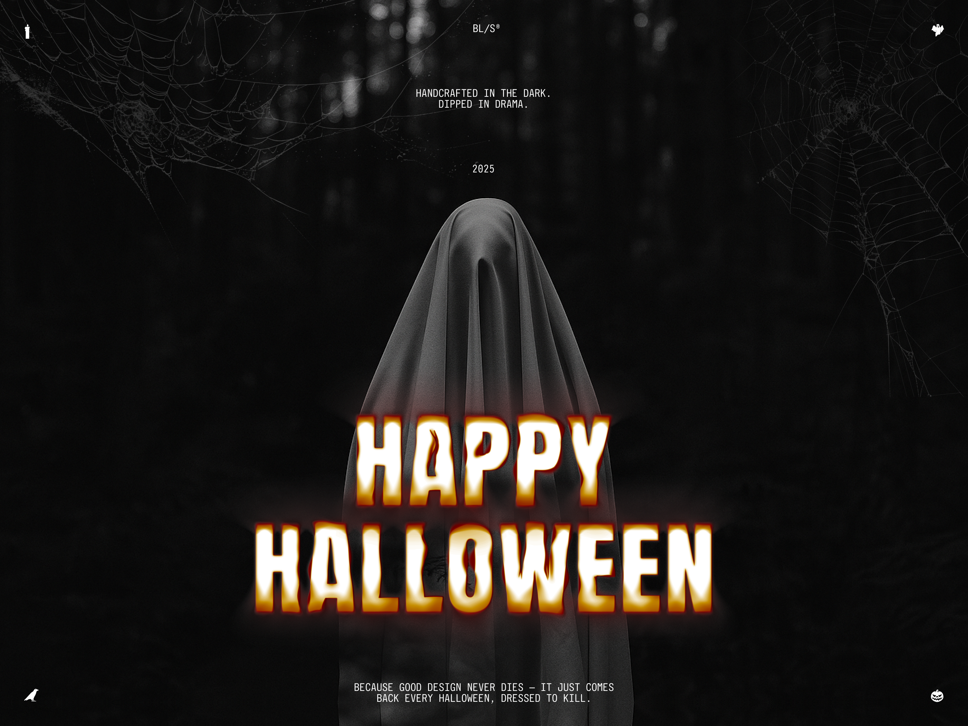 Happy Halloween // 3D Animation 3d animation blacklead blacklead studio boo design ghost halloween labubu motion design product promo web