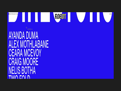 Robot agency branding blue bold typography brand identity colour palette creative agency site editorial layout film content studio full width hero immersive visuals interactive scroll logo redesign production company site responsive design studio portfolio ux ui web design