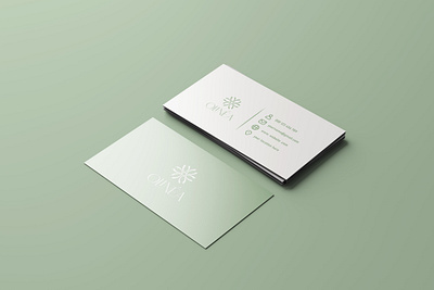 OLINÉA | Skincare Branding Bussiness Card Design beauty branding cosmetics design graphic design logo