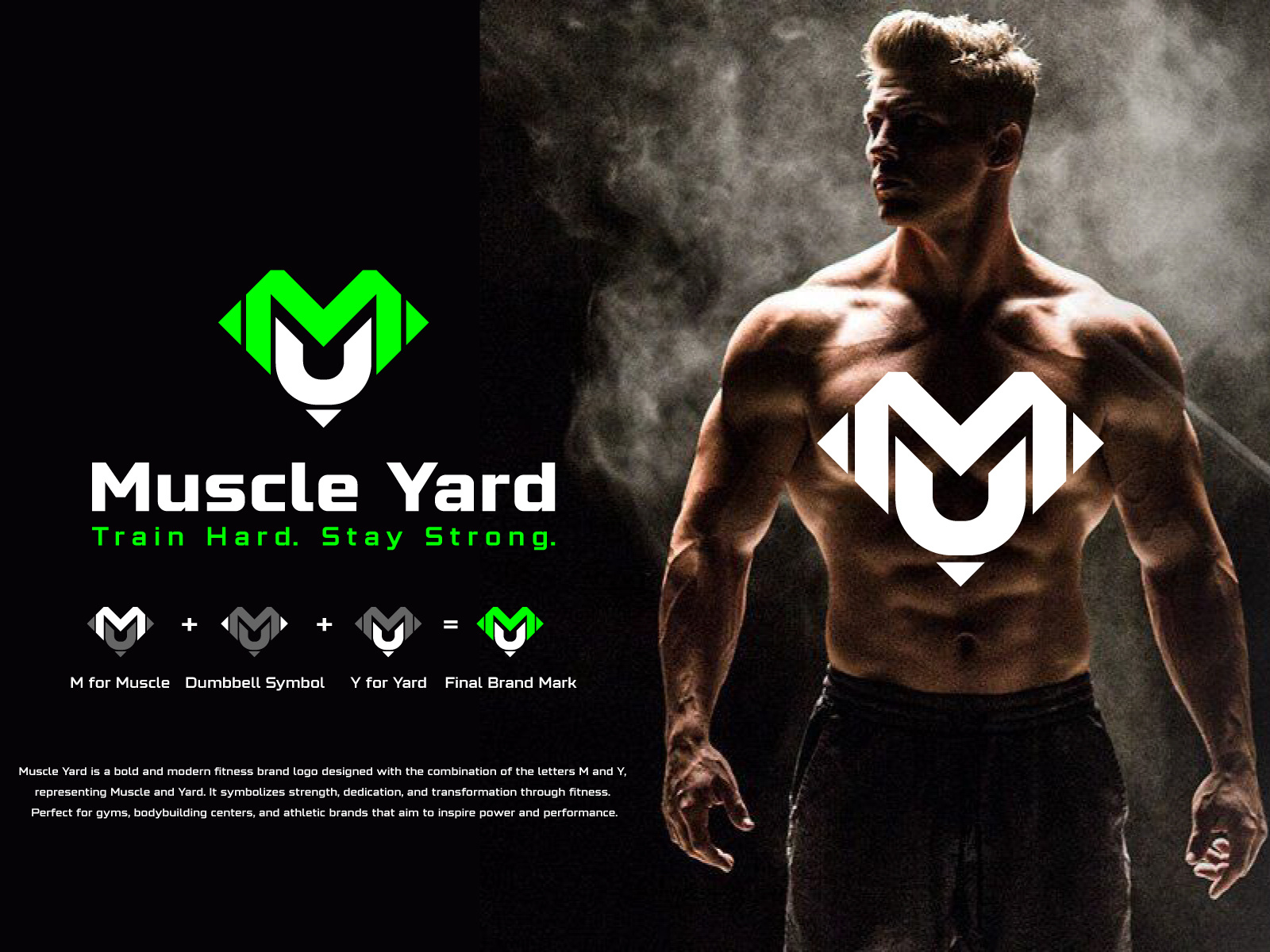 Example of Modern Fitness Logo & Brand Identity