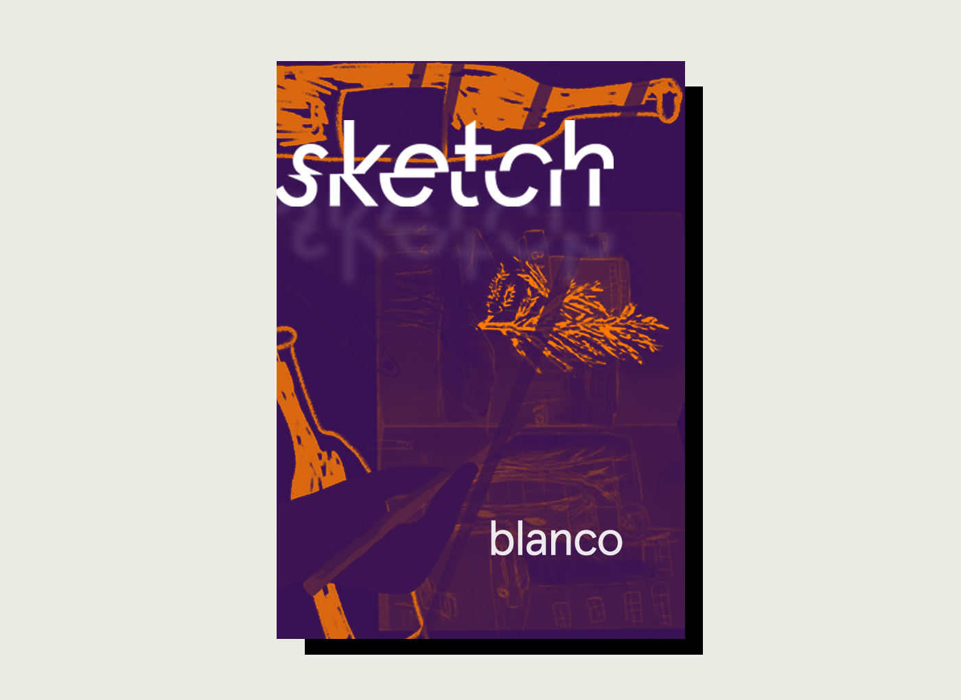 Mixed Media experimental poster design artistic artistic medium design freelancer graphic design illustration mixedmedia oanamaries poster purple sleek