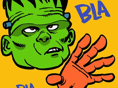 Monstericons - Animated sticker 005 2d animation animation cartoon design emoticons humour stickers