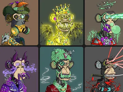 NFT collection art (Vol. 4) art character character art character design crypto graphic design illustration illustrations nft nft art nft character nft collection art nfts web3