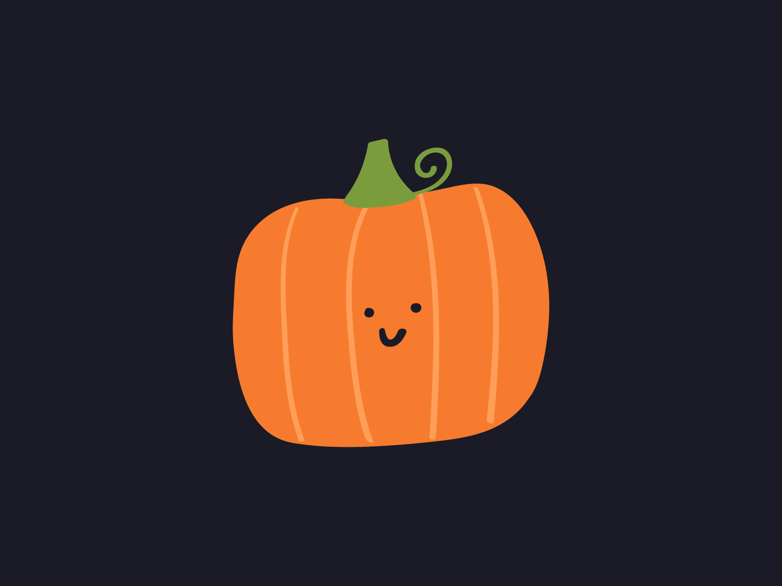 Pumpkin branding character children cool cute design flat fun funny graphic design halloween icon illustration kid little logo mark pumpkin symbol ui