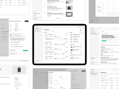 Beta testing app | UX/UI app business clean concept dashboard design modern platform product design security tablet ui ui design ux web web design