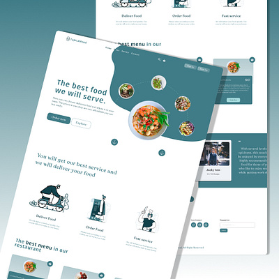 TypicalFood 3d animation design food graphic design motion graphics ui website