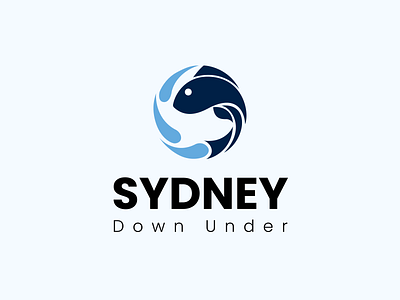 🌊 Sydney Down Under – Modern Brand Logo Design animation branding design graphic design illustration logo motion graphics ui ux vector
