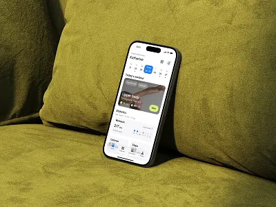 Fitness Mobile App | UI app design exercise fitness flow health mobile mobile app mobile design pilates product design sport ui ux wellbeing wellness workout