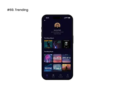 Daily UI 069 : Trending 69 dailyui design trending ui ux